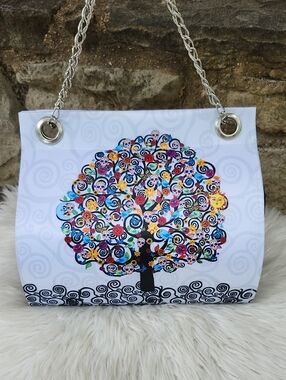 TAWI MEXICAN STRUCTURED SHOULDER BAG